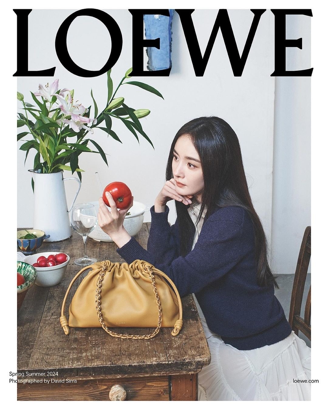 LOEWE全新Flamenco Purse云朵包，楊冪同款包包，集萬(wàn)千寵愛